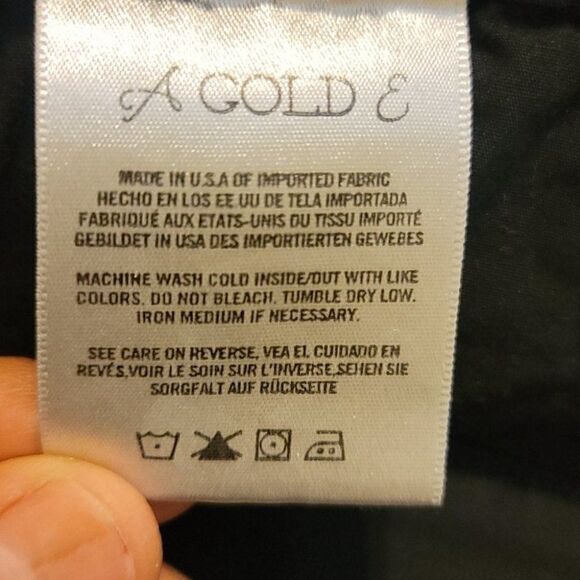 AGOLDE Sophie black high waist skinny jeans 27 - Picture 11 of 11